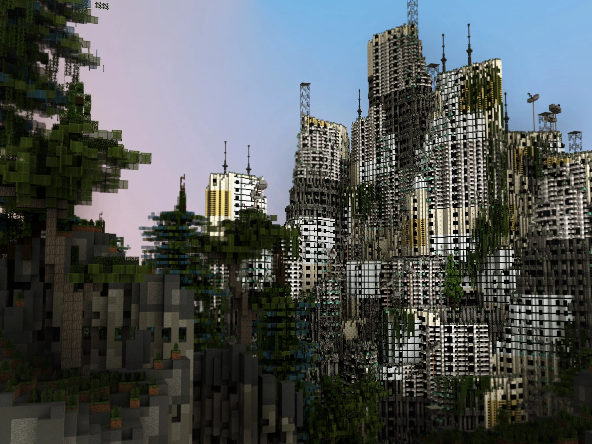 Donut Jungle City Build