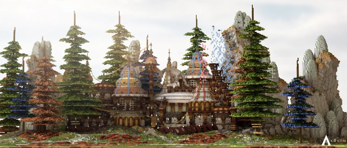 Donut Tree Temple Build